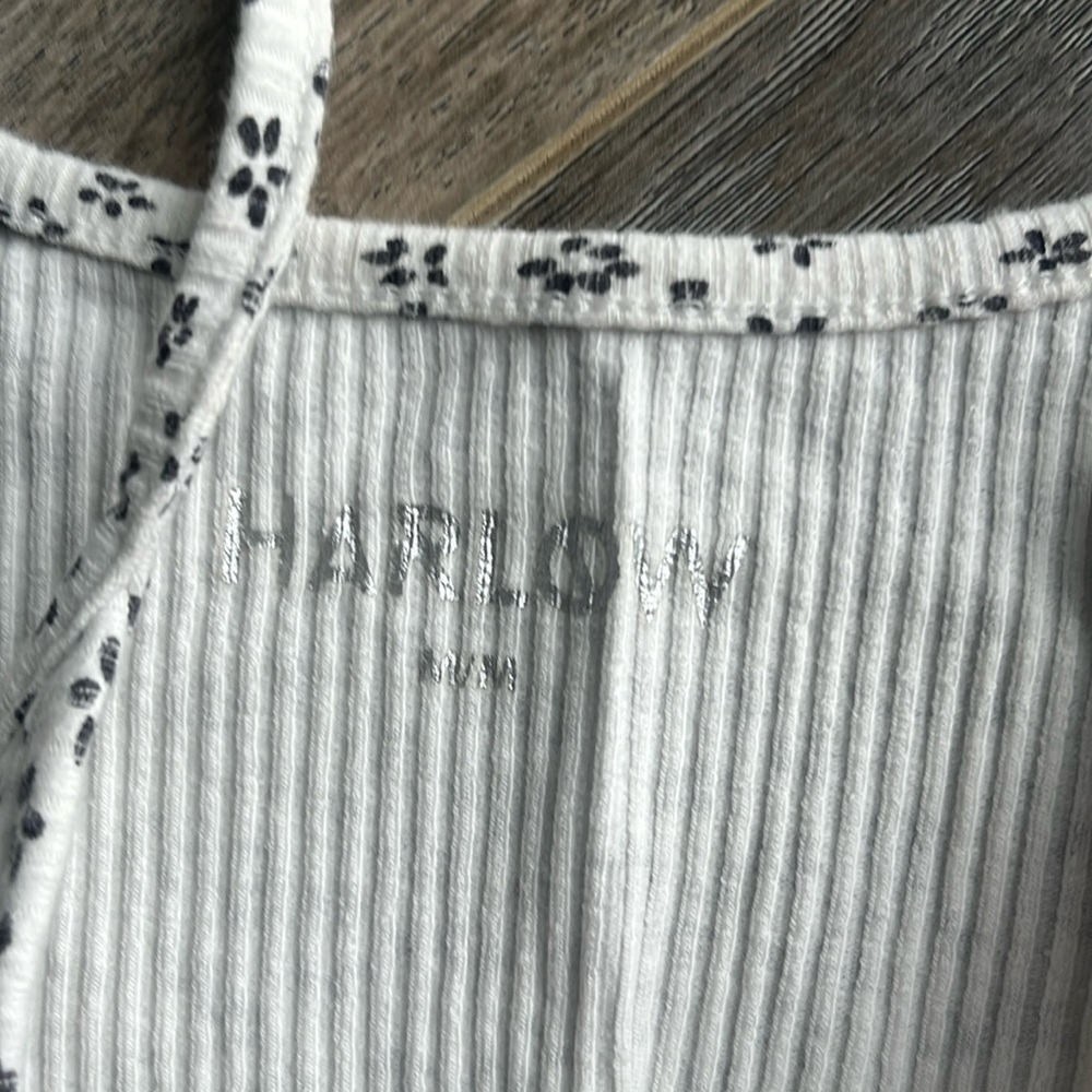 HARLOW Ribbed Floral Tank - Picture 4 of 4